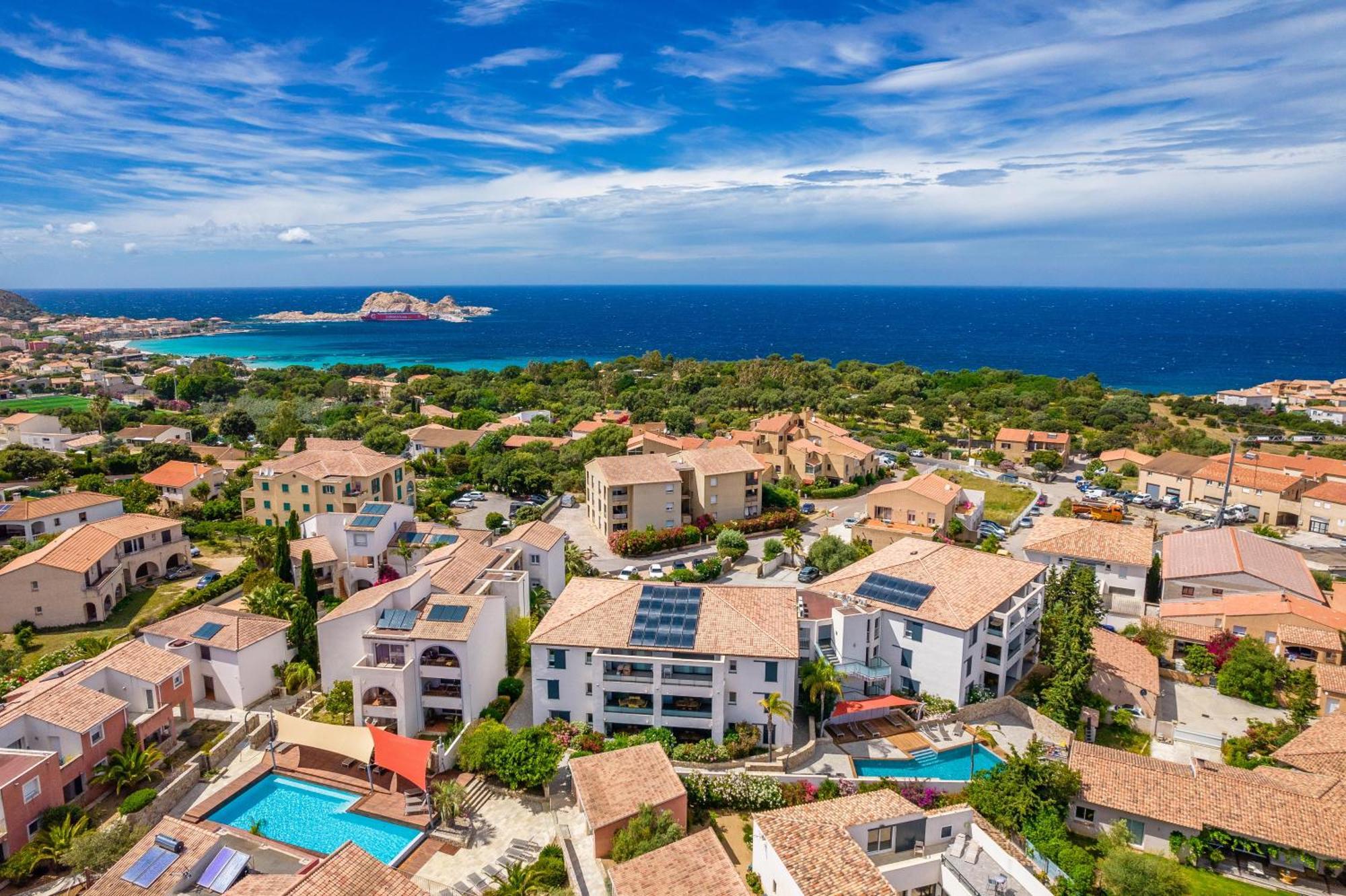Les Alizes Residence & Spa LʼÎle-Rousse 외부 사진